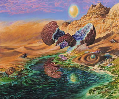 The resurrection of Donald Duck on Mars