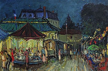 Sample artwork by Maurice Montet (1905 - 1997), known for painting - View similar artists and auction records