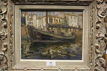 La Jeanne et Marie à quai Port de Joinville, île D'Yeu