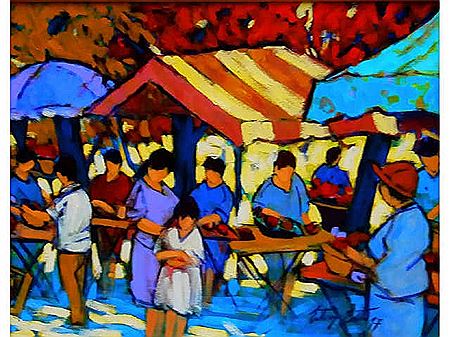 Le marché by Esteves Brito - Auction record, sale price, and art valuation. Compare with similar artists and explore comparable artworks.
