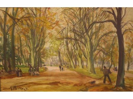 Parc de la tête d'or, 1946
