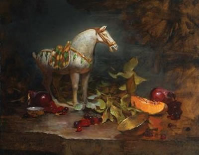 Tang Horse and Cantaloupe