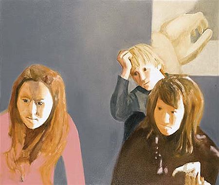 Gamburo girls and Edgard by Miltos Manetas - Auction record, sale price, and art valuation. Compare with similar artists and explore comparable artworks.