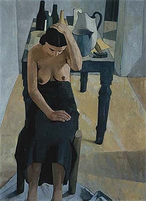 Donna vicino al tavolo by Felice Casorati - Auction record, sale price, and art valuation. Compare with similar artists and explore comparable artworks.