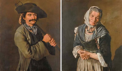 Sample artwork by Giacomo (Il Pitocchetto) Ceruti (1698 - 1767), known for comestible still life, figure, and portrait painting - View similar artists and auction records