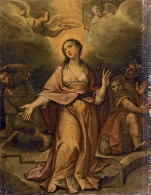 La Visione di Santa Caterina d'Alessandria