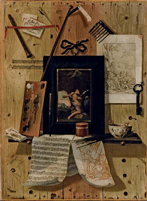 Trompe l'oeil con un disegno, un'incisione di Carlo Sferini by Antonio Calza - Auction record, sale price, and art valuation. Compare with similar artists and explore comparable artworks.