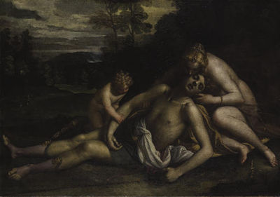 Venere e Adone by Pietro Damini - Auction record, sale price, and art valuation. Compare with similar artists and explore comparable artworks.