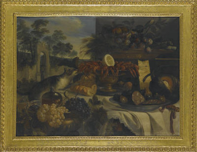 Vaso di pesche e prugne, alzata con gamberi e limoni by Pier Francesco Cittadini - Auction record, sale price, and art valuation. Compare with similar artists and explore comparable artworks.
