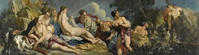 Diana e le ninfe sorprese da Atteone by Giacomo (Il Pitocchetto) Ceruti - Auction record, sale price, and art valuation. Compare with similar artists and explore comparable artworks.