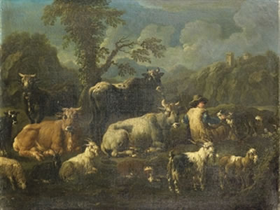 Pastore con armenti