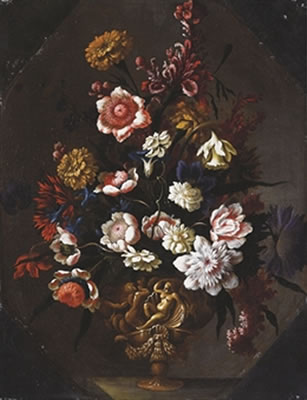 Vaso di fiori (2) by Francesco Mantovano - Auction record, sale price, and art valuation. Compare with similar artists and explore comparable artworks.