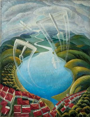Aerei-lago-nuvole