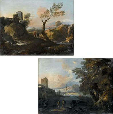 Paesaggio; e Marina by Alessio de Marchis - Auction record, sale price, and art valuation. Compare with similar artists and explore comparable artworks.