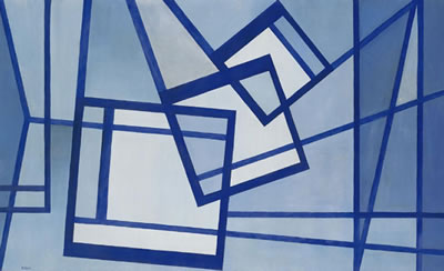 P. R. O. G. QQQ by Mario Radice - Auction record, sale price, and art valuation. Compare with similar artists and explore comparable artworks.