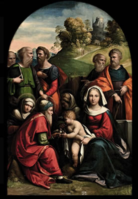 Madonna col Bambino e santi