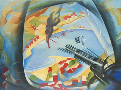 Battaglia aerea. Aeropittura