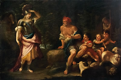 L'arrivo di Erminia tra i pastori
