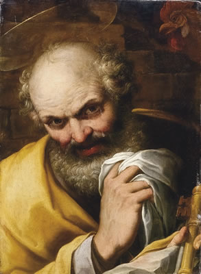 Pentimento di San Pietro