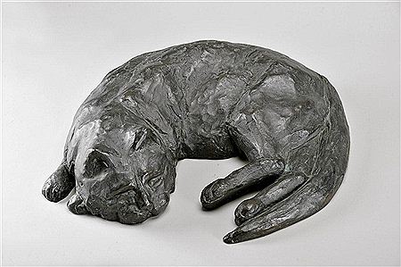 Gato deitado by Paulo Hernani - Auction record, sale price, and art valuation. Compare with similar artists and explore comparable artworks.