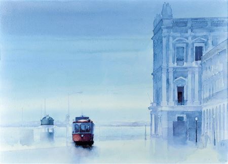 "Terreiro do Paço" by Paulo Ossiao - Auction record, sale price, and art valuation. Compare with similar artists and explore comparable artworks.