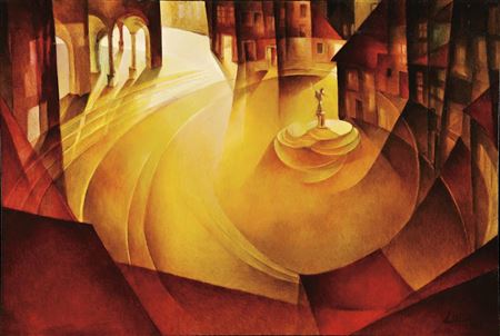 Sample artwork by Luis Ralha (1935 - 2006), known for painting - View similar artists and auction records
