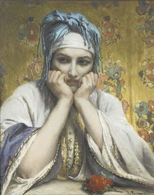 Mauresque de Tanger by Jean François Portaels - Auction record, sale price, and art valuation. Compare with similar artists and explore comparable artworks.