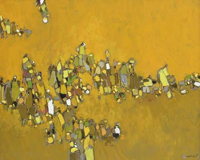 Composition by Mohamed Krich - Auction record, sale price, and art valuation. Compare with similar artists and explore comparable artworks.