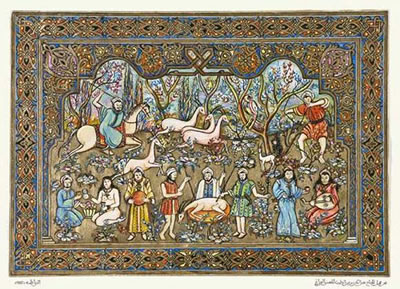 SCÈNE DE CHASSE