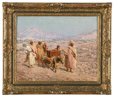 RETOUR VERS LE VILLAGE by Louis-Auguste Girardot - Auction record, sale price, and art valuation. Compare with similar artists and explore comparable artworks.