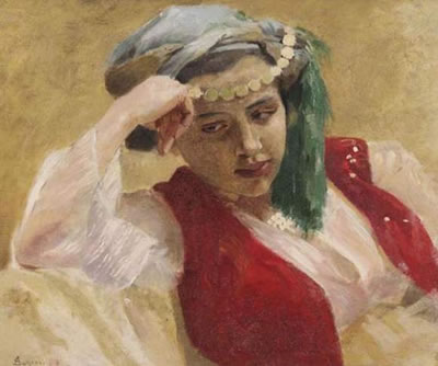 FEMME PENSIVE
