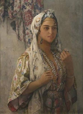 MAROCAINE AUX BIJOUX by Louis-Auguste Girardot - Auction record, sale price, and art valuation. Compare with similar artists and explore comparable artworks.