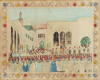LA VISITE DU SULTAN