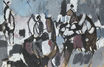 CAVALIERS by Andre Elbaz - Auction record, sale price, and art valuation. Compare with similar artists and explore comparable artworks.