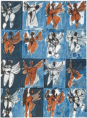 LES FEMMES PAPILLONS, 1990 by Bouchaib Habbouli - Auction record, sale price, and art valuation. Compare with similar artists and explore comparable artworks.