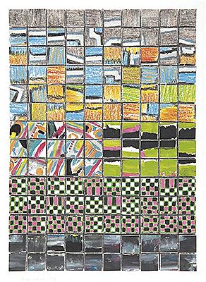 COMPOSITON, 1996 by Ben Salah - Auction record, sale price, and art valuation. Compare with similar artists and explore comparable artworks.