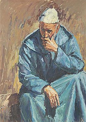 Sample artwork by Moulay Driss Jebrane (Born 1968), known for painting - View similar artists and auction records