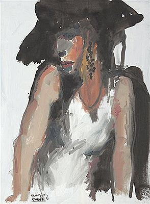 FEMME au chapeau by Moulay Youssef El Kahfai - Auction record, sale price, and art valuation. Compare with similar artists and explore comparable artworks.