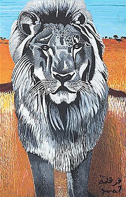 Sample artwork by Ahmed Krifla (Born 1936), known for painting - View similar artists and auction records