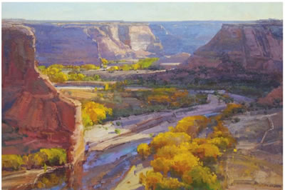 Tsegi Overlook by Kathryn Stats - Auction record, sale price, and art valuation. Compare with similar artists and explore comparable artworks.