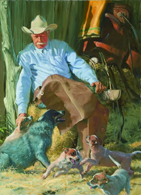 Herdin' Some Wild Ones by Bruce R Greene - Auction record, sale price, and art valuation. Compare with similar artists and explore comparable artworks.