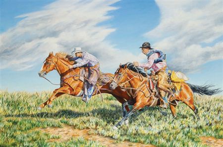 Sample artwork by Karen Boylan (Born 1946), known for wildlife, animal, landscape - View similar artists and auction records