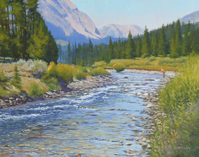 Nice Day on Taylor's Fork by Dick Lauritzen - Auction record, sale price, and art valuation. Compare with similar artists and explore comparable artworks.