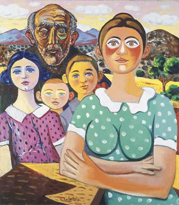La familia campesina