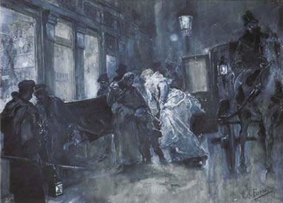 Entering Llhardy by Alejandro Ferrant Y Fischermans - Auction record, sale price, and art valuation. Compare with similar artists and explore comparable artworks.