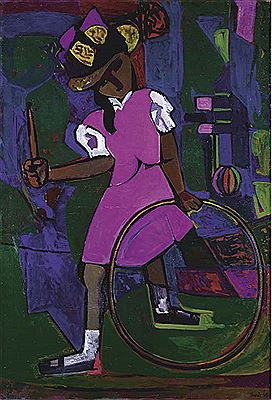 Girl with hoop