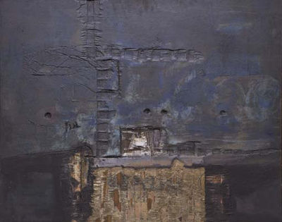Tabla azul by Lucio Muñoz - Auction record, sale price, and art valuation. Compare with similar artists and explore comparable artworks.