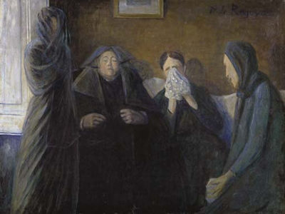 Visita de pésame