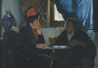 La adivina/La echadora de cartas by Jose Jimenez Aranda - Auction record, sale price, and art valuation. Compare with similar artists and explore comparable artworks.