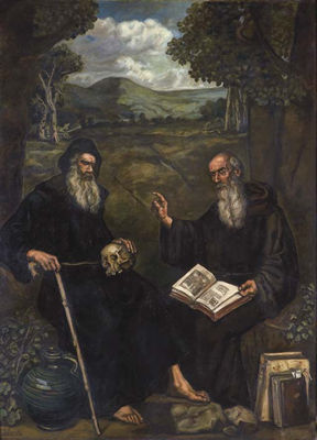 Los Ermitaños by Jose Romano Gutierrez Solana - Auction record, sale price, and art valuation. Compare with similar artists and explore comparable artworks.